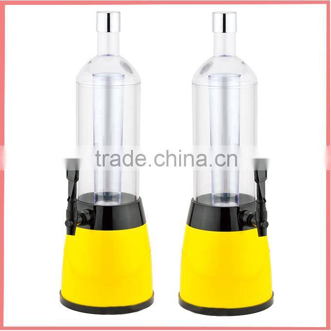 3L cold ice tube beer tower/beer drink dispenser
