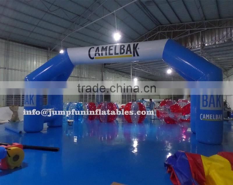 10meter Span Inflatable PVC advertising arch digital full printing,10x5 meter Inflatable Arch sale 2016