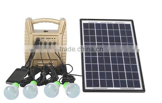 Best price for 8w 12v portable solar power system with solar product