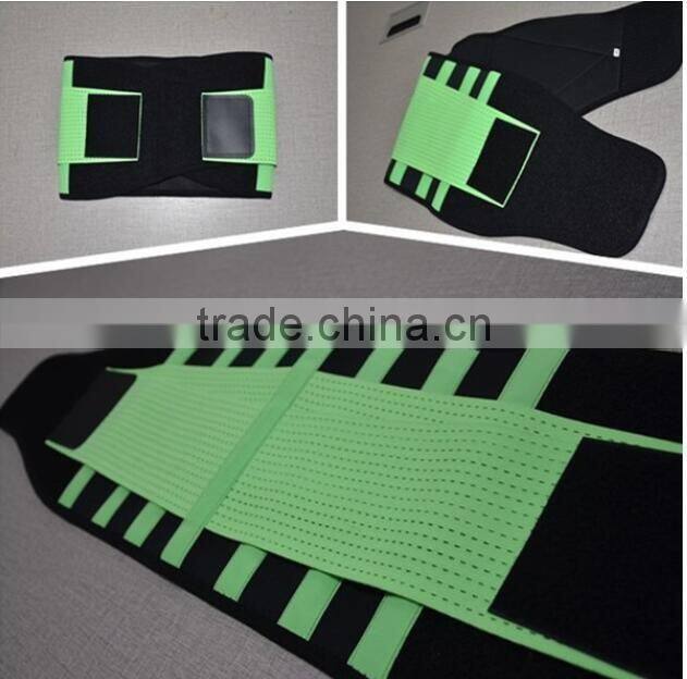 best sell waist trainer belt belly fat Waist trimmer belt neoprene for men women back support waist slimming belt