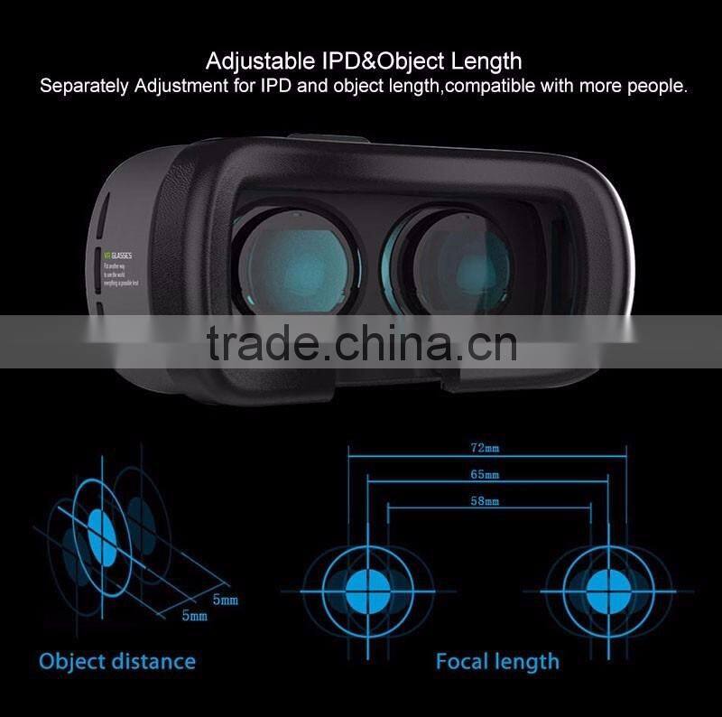 3D VR glasses virtual reality 3D VR Box Glasses Game