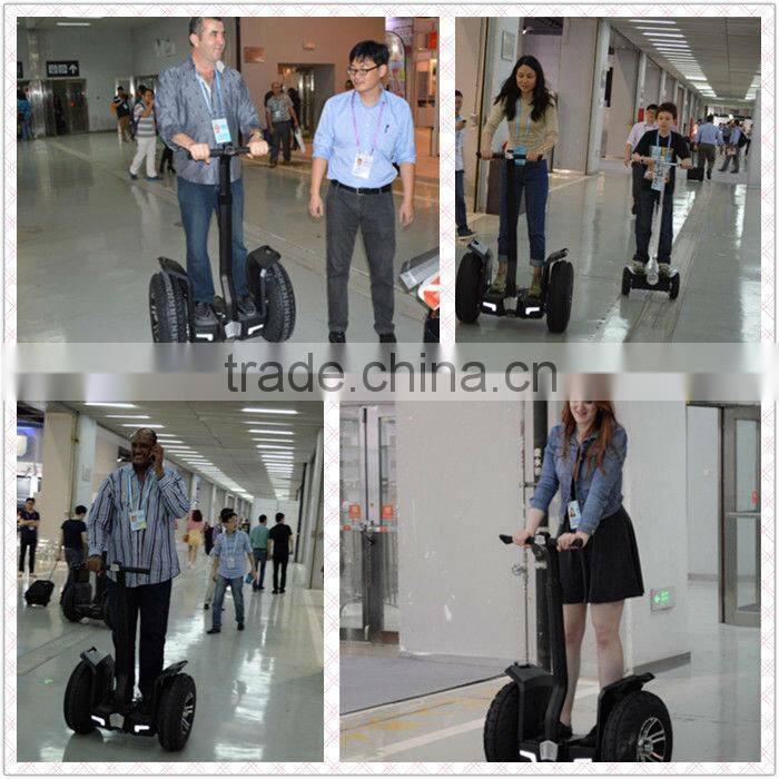 Self-balancing electric golf car auto smart golf car with handle big wheel