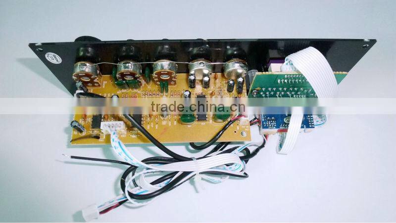 Speaker power amplifier board SKD solution for professional 10" Speaker real power 80W