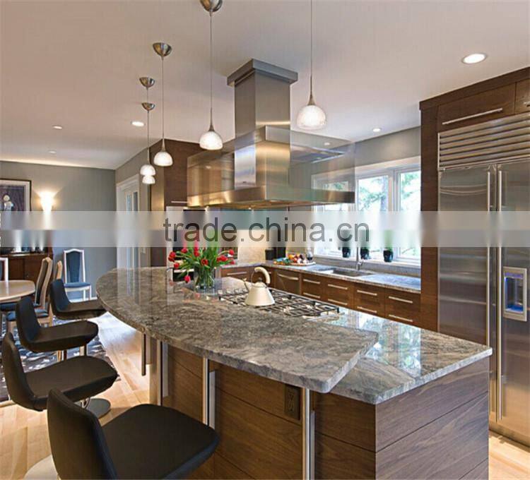 Melamine kitchen door for arc-shaped design island cabinet