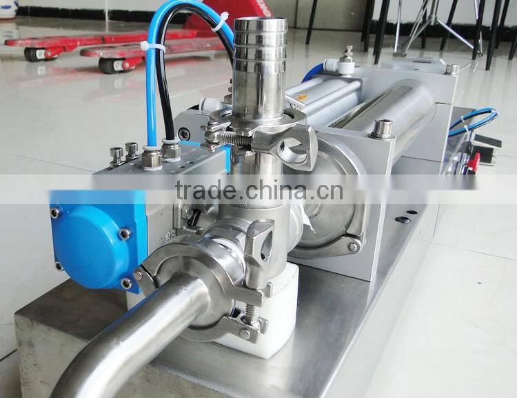Rotary valve fruit jam filling machine
