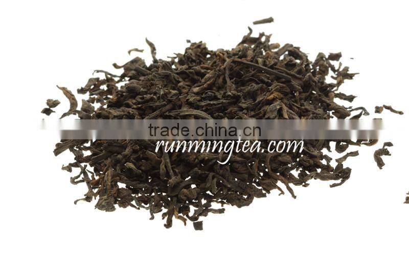 Organic Certified Second Grade Ripe Loose Leaf Pu Er Tea