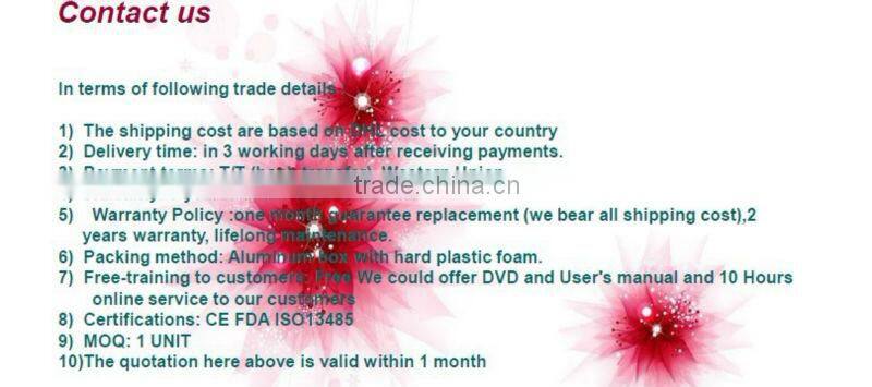 professional hair and tattoo removal machine with Q-Switch ND YAG