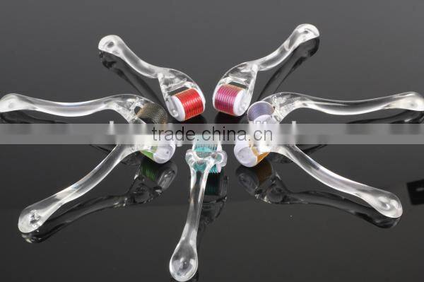 540 needles titanium dermaroller skin rejuvenation microneedle derma roller on sale