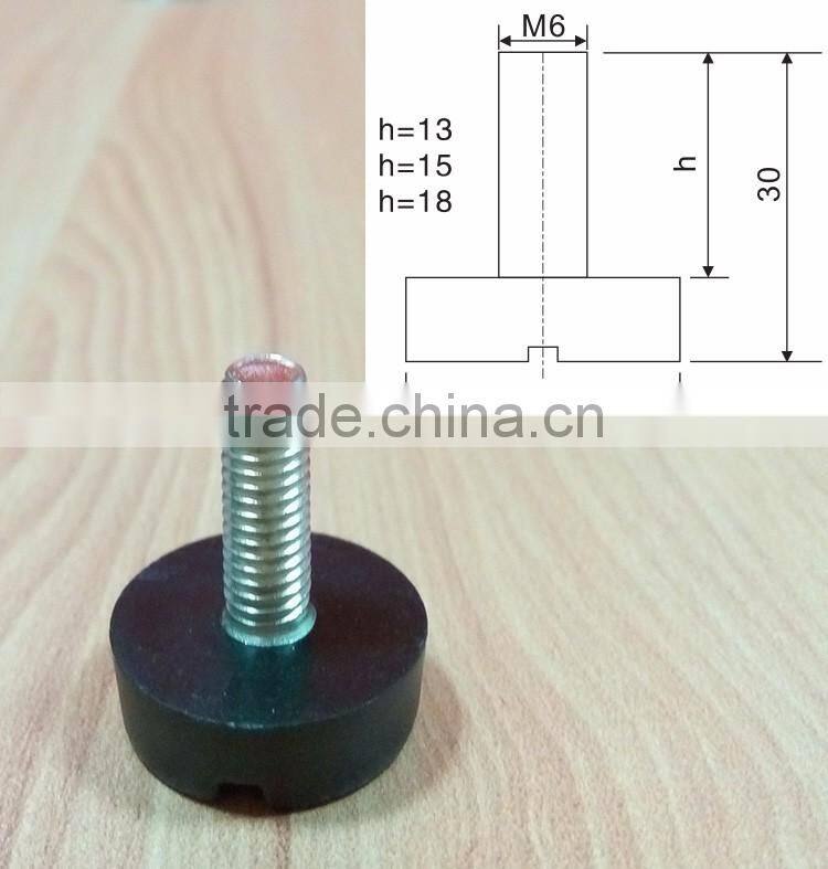 Plastic Base Furniture Adjustable Feet Leveling Glides