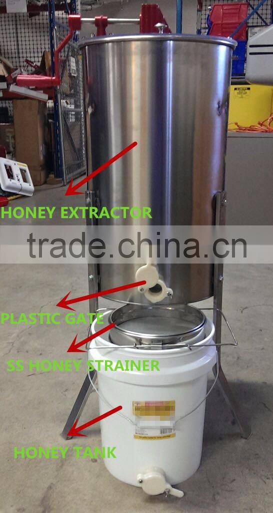 Automatic start-stop electric 3/4/6/12/24 frames honey extractor