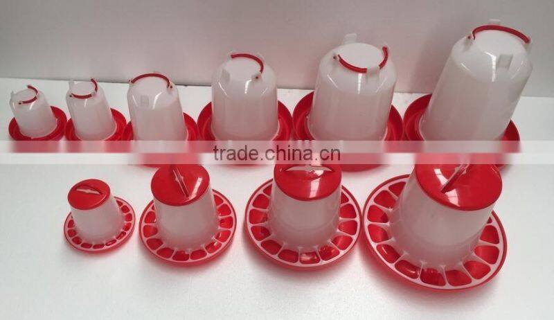 cheap PP material chicken feeder and drinker
