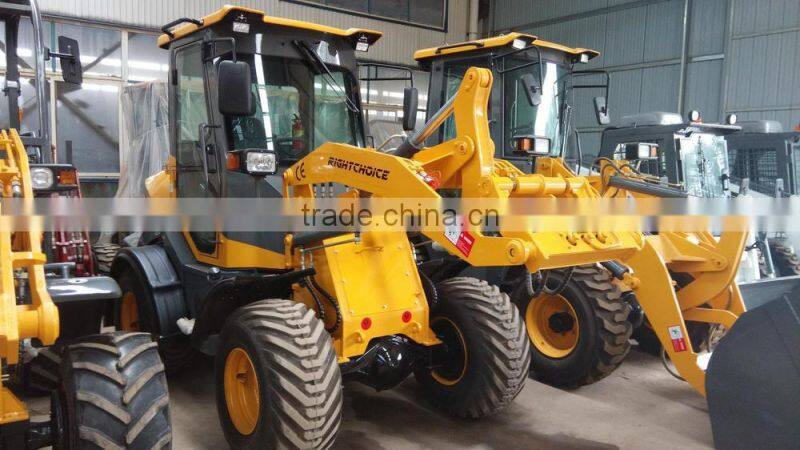 best price minil loader 910 915 920 with CE joystick Q/H optional many implements