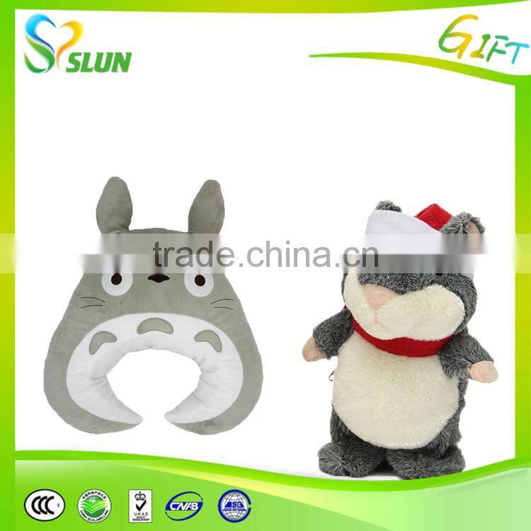 New Year mascot spot blue shark plush toy