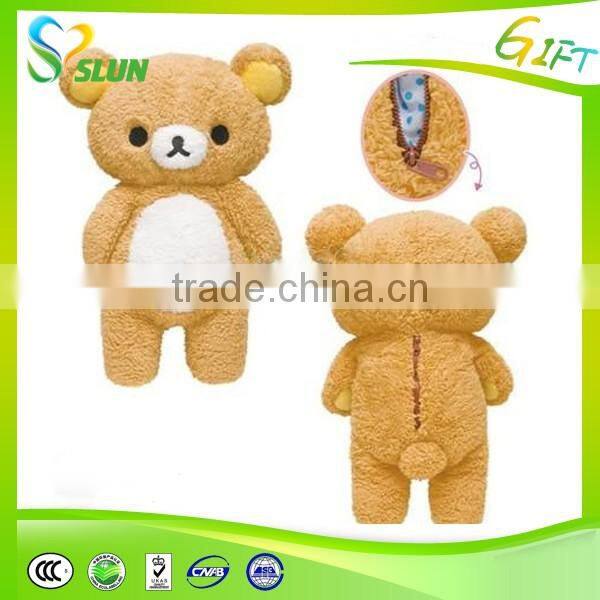 Cute bear plush toys super soft customized stuffed plush toy factory price