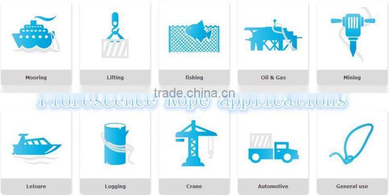 Top strength 6mm/8mm/10mm/12mm polyethylene/pe fishing rope