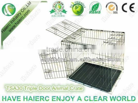 Haierc Folding Pet Kennel New Dog Crates Steel Dog Cage