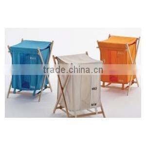 Over the Door Decorative Laundry Hamper Trolley