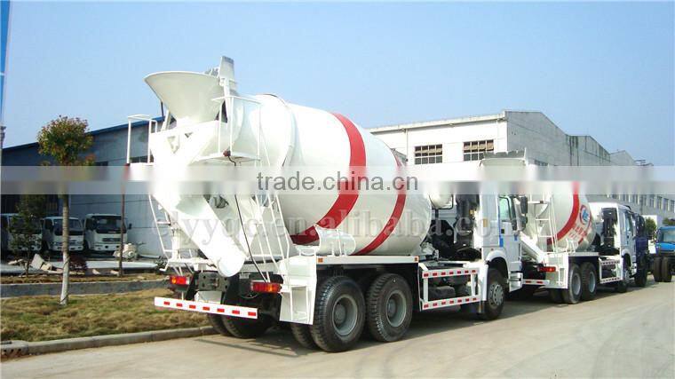 SINOTRUK HOWO Brand! 12 CBM concrete mixer truck trailers