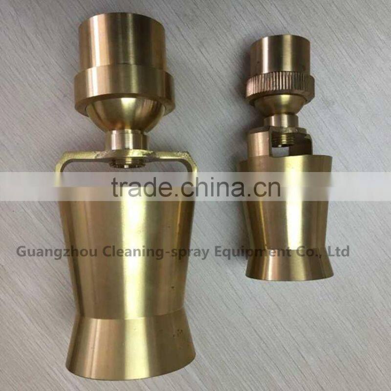 Low pressure copper water jet fountain nozzles
