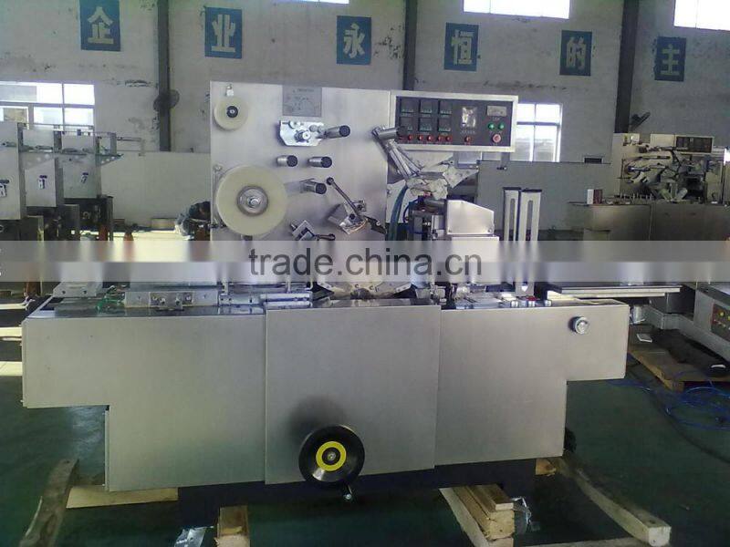 Model 2000A Cellophane overwrapping machine, perfume box cellophane wrapping machine