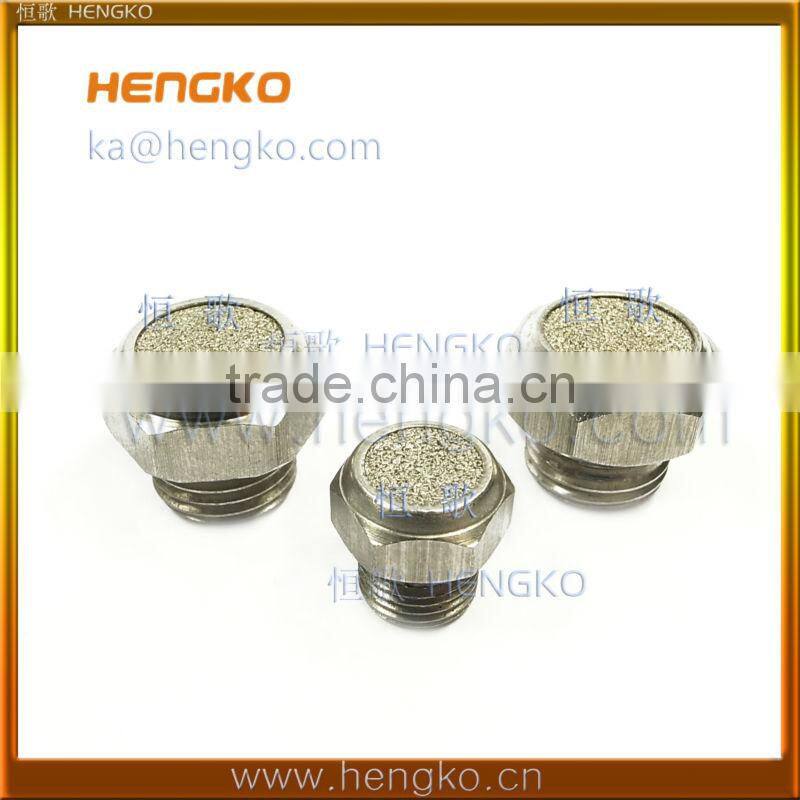 Sintered porous SS316 stainless steel exhaust filter