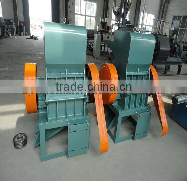 recycled plastic crushing machine line/ WPC turnkey project