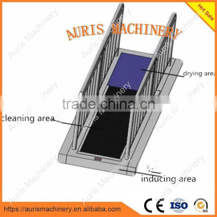 portable modular clean room/shoe sole cleaner for sale