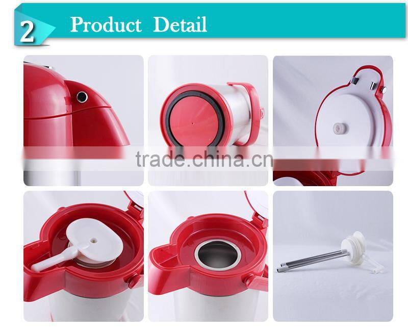 the latest style fancy water pot with zinc alloy cap(ASUZ)