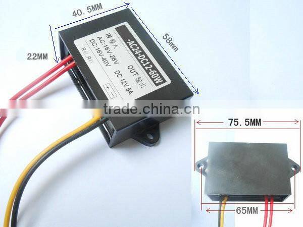 AC-DC power converter 24V switch 12V AC power supply module buck AC to 12V DC 24V 5A