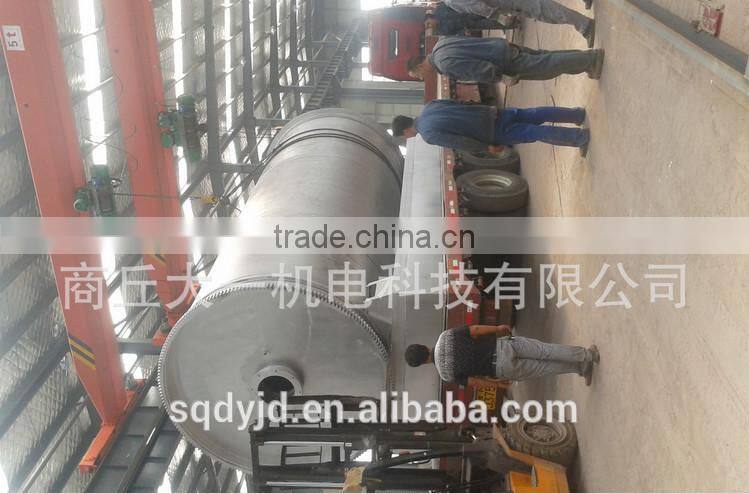 Meet the environmental standards of horizontal cracking waste rubber refining equipment!