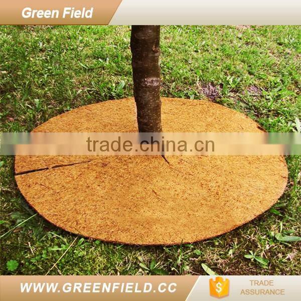 Weed mat round coco peat disc