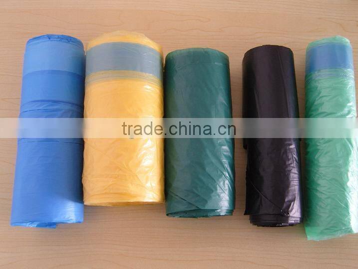 Plastic PE trash/garbage bags of high quality