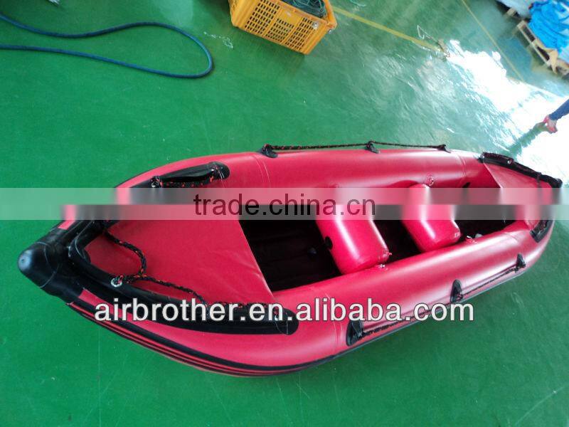 2014 hot sale inflatable drifting boat fishing boat