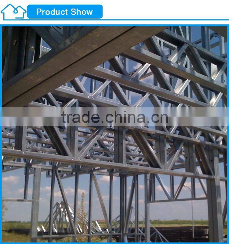 Luxury Prebuilt Light Gauge Steel Frame Prefabricated House