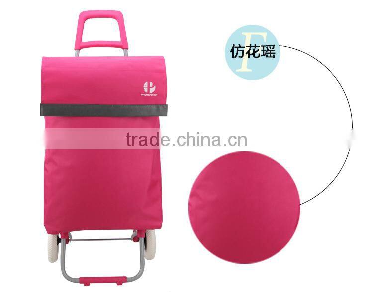 BAG00110 Shopping Bag with Wheels and Shopping Cart