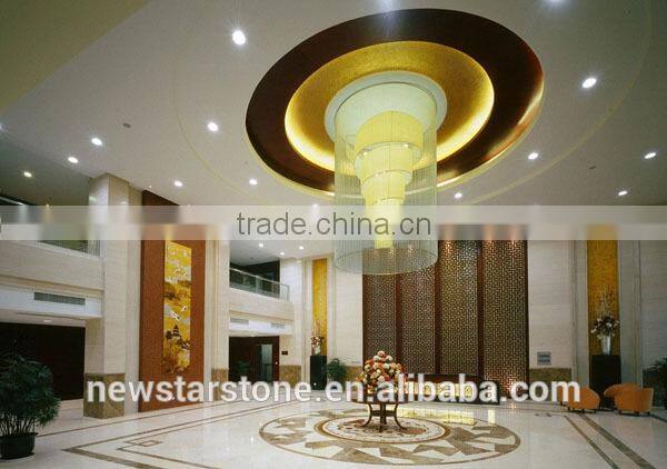 Newstar Marble Medallion Pattern Floor Tile Design Waterjet Mosaic