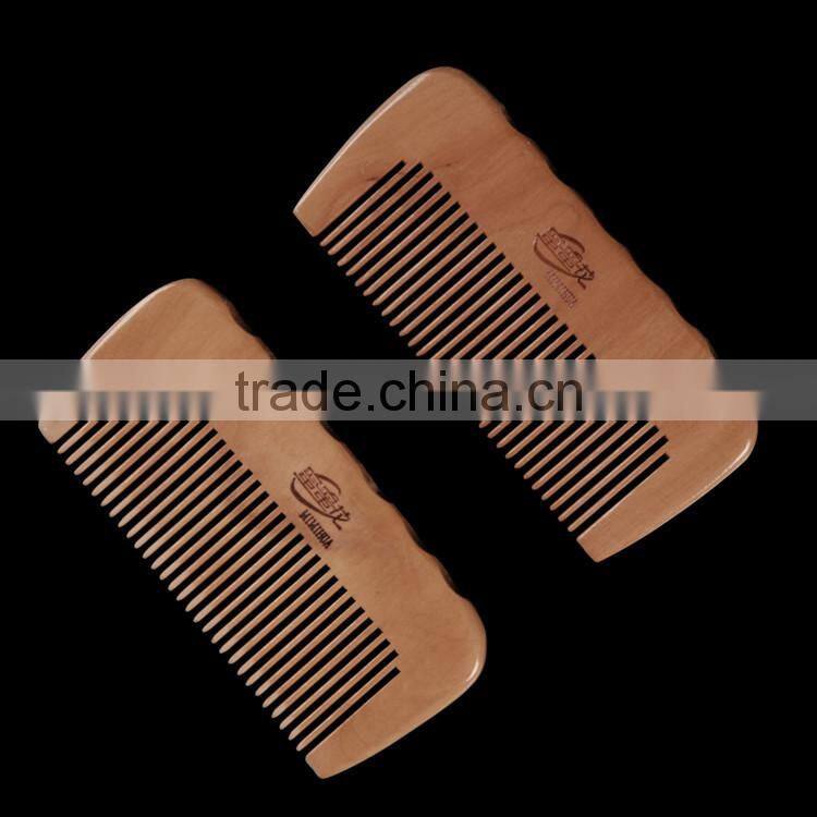Wood Mustache Comb