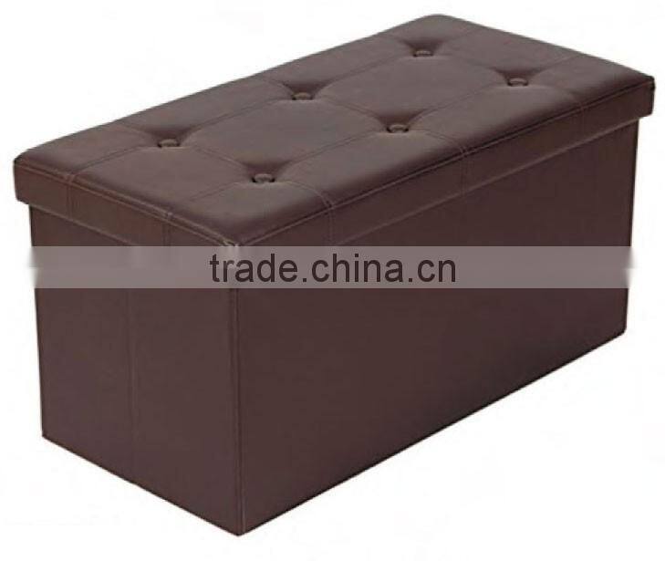 Wholesale Durable OEM PVC Multi-Function Storage Ottoman