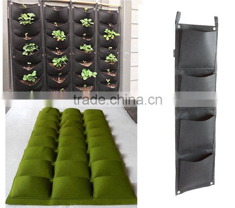 Vertical wall garden planter