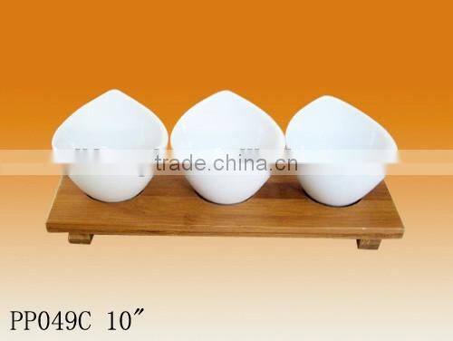 ceramic condiment dispenser, ceramic condiment server, ceramic condiment set