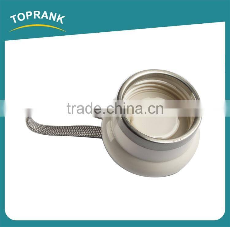 Toprank Custom Printing Outdoor 400ml Sport Travel Clear Plastic Water Bottle With Sleeve Case Cover