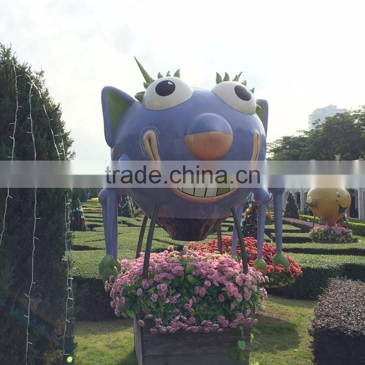 FRP garden big cartoon sculpture