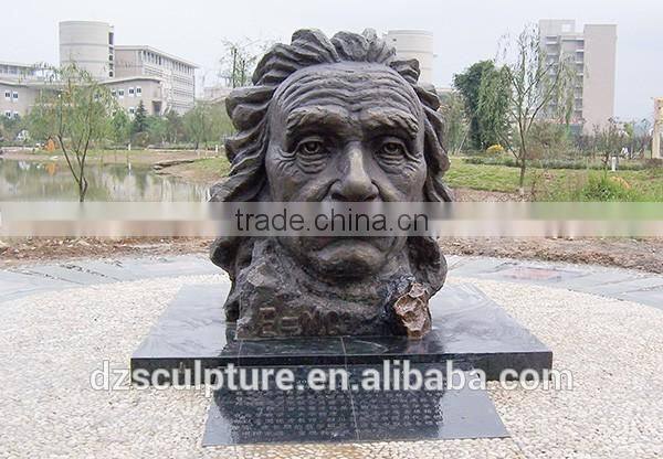 Bronze women head wall relief statue sale