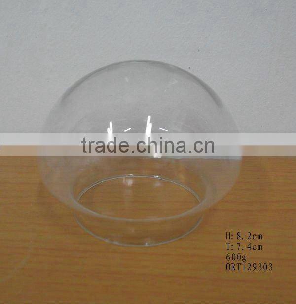 clear glass lamp shade for oil lamp