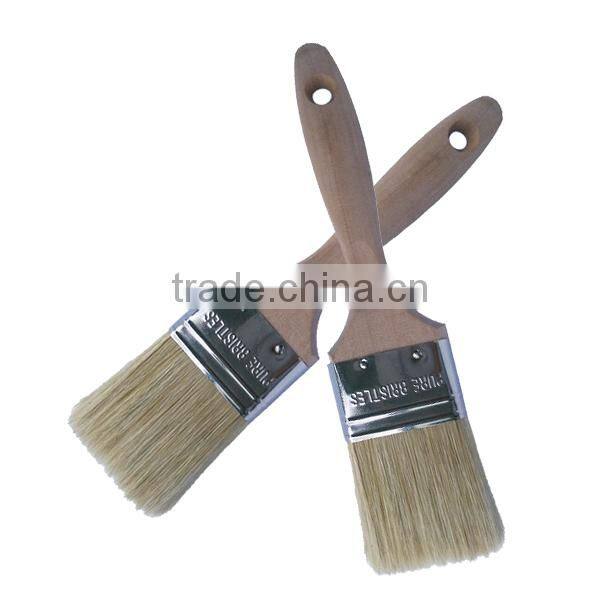 Hot Sale Stainless Steel Bristle Mixed Wooden Handle Paint Brush