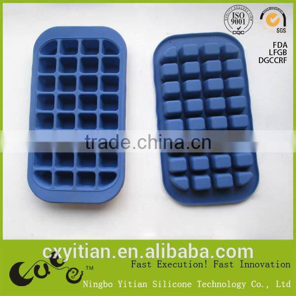 FDA grade silicone ice cube tray,