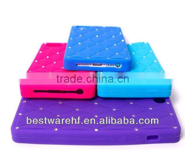 2013 hot sell cheap silicone case cover for iphone5 5s 5c