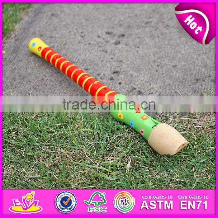 New Design Children musical instrument wooden flute W07D014