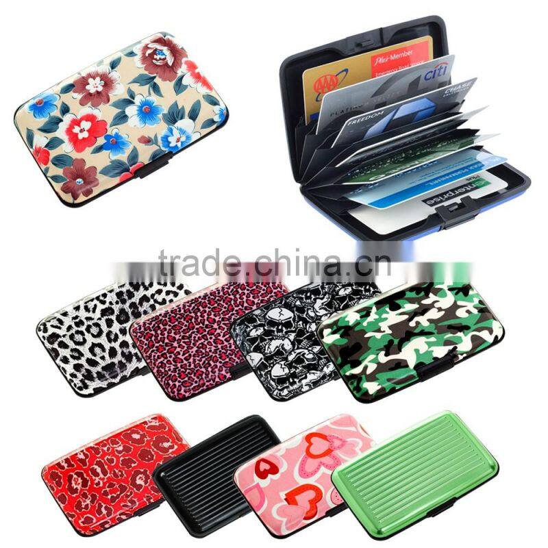 RFID Protection Aluminium Card Wallet ,credit card holder