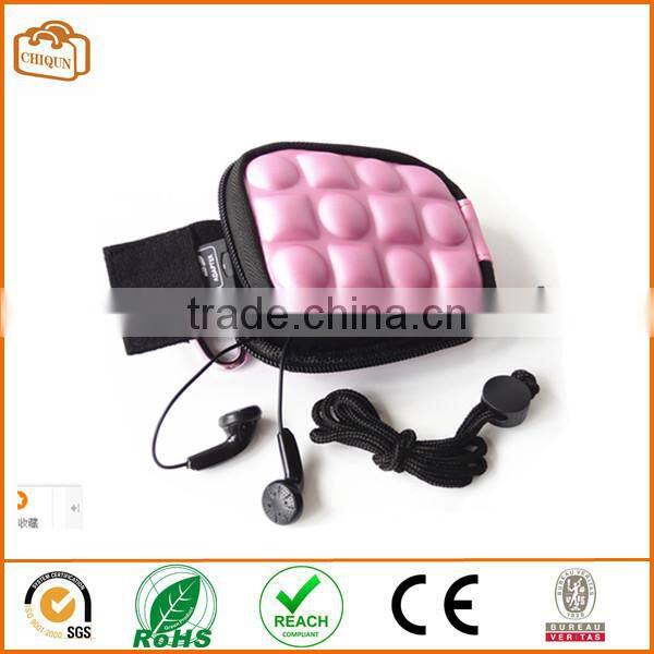 new designs custom hard earphone bag